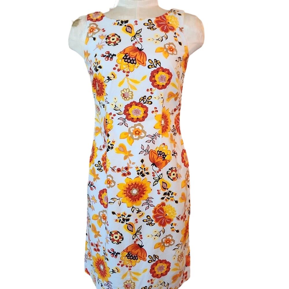 Hanna‎ Andersson Womens Fall Floral Dress Floral Size 6